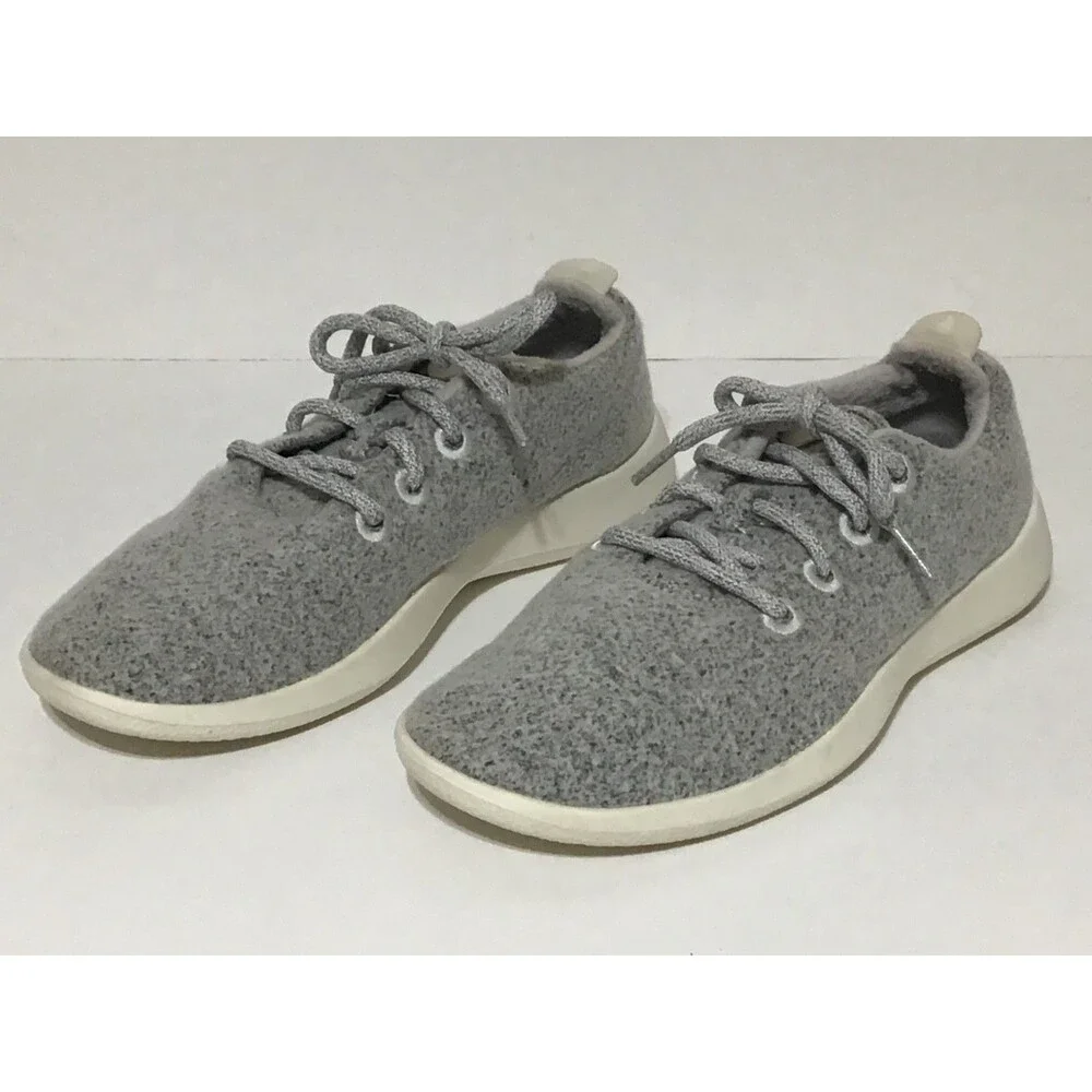 Allbirds Wool Runner Mizzles Shoes Sneakers Mens Size 8 Gray Athletic Running